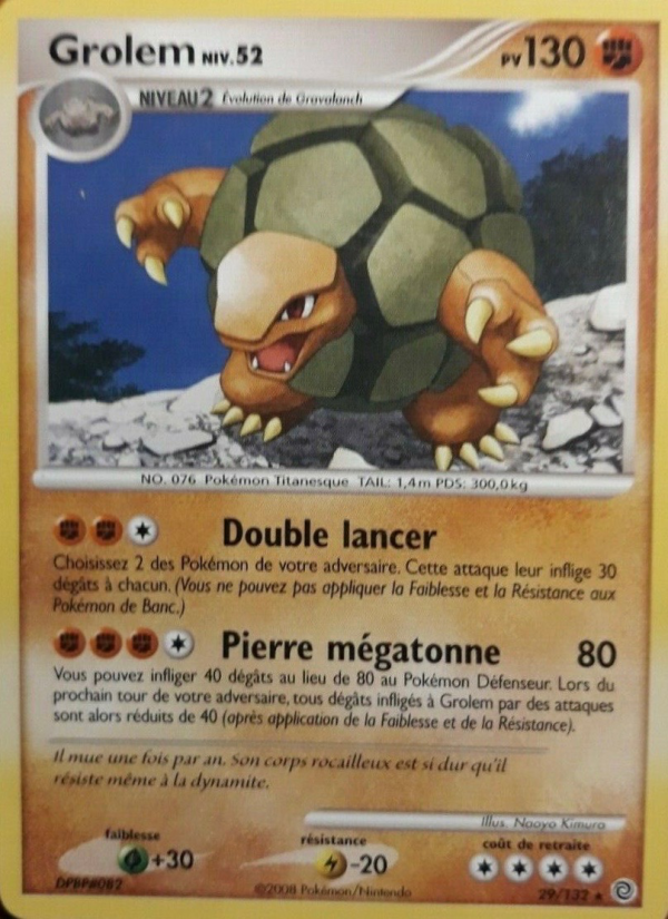 Grolem 29 — Merveilles Secrètes (French Pokémon TCG card)