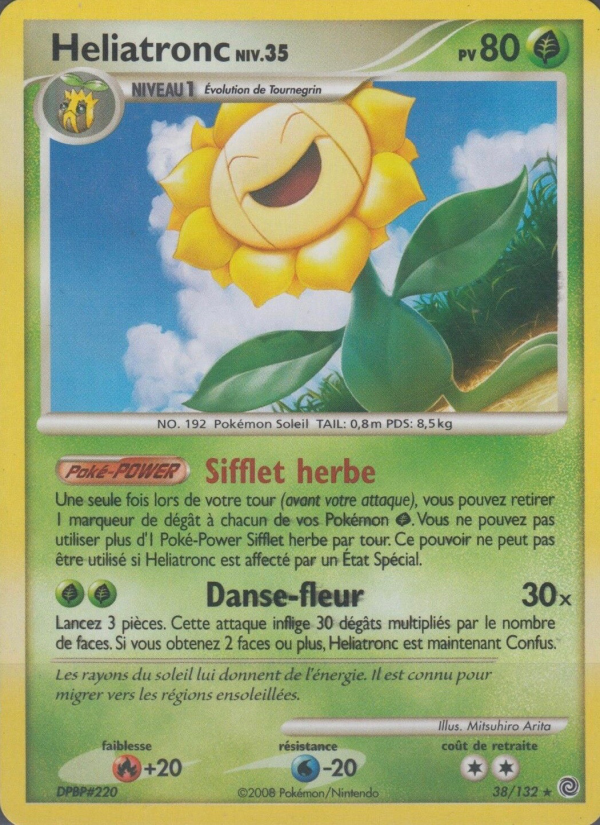 Heliatronc 38 — Merveilles Secrètes (French Pokémon TCG card)