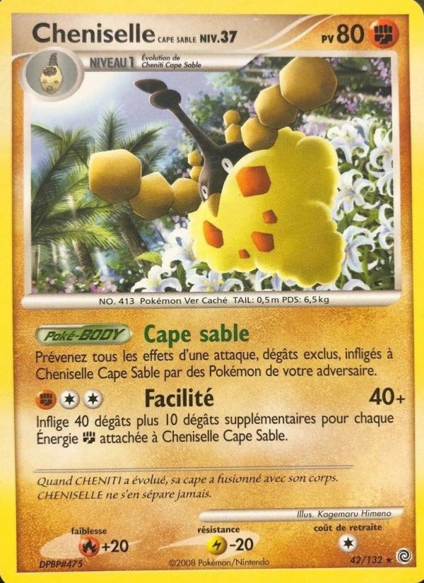 Cheniselle Cape Sable 42 — Merveilles Secrètes (French Pokémon TCG card)
