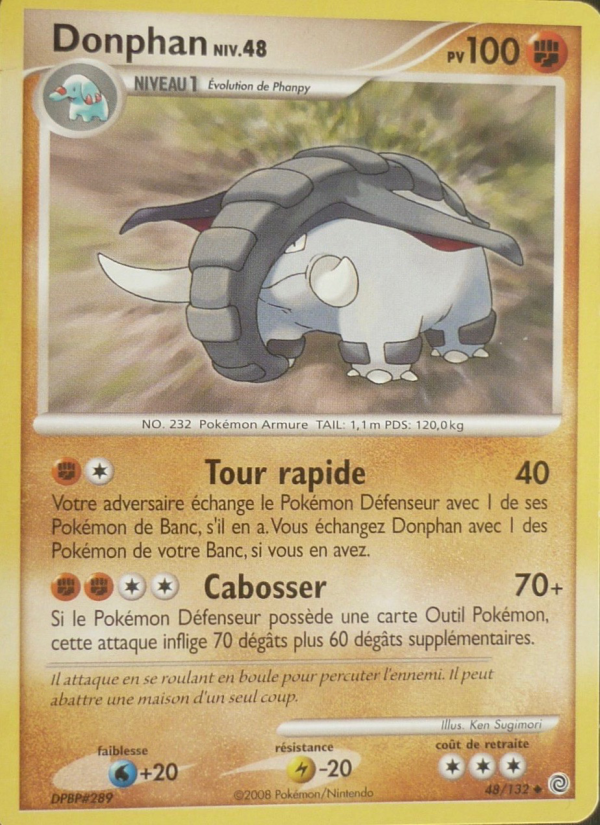 Donphan 48 — Merveilles Secrètes (French Pokémon TCG card)