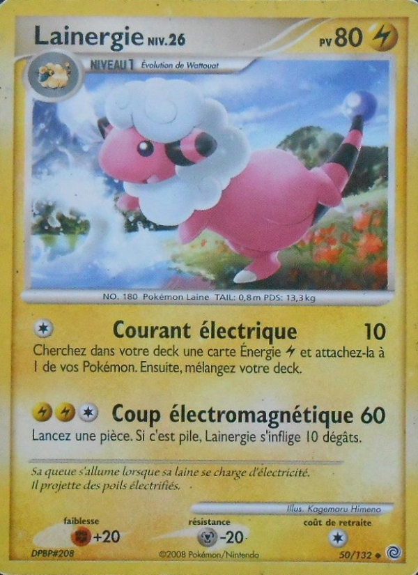 Lainergie 50 — Merveilles Secrètes (French Pokémon TCG card)
