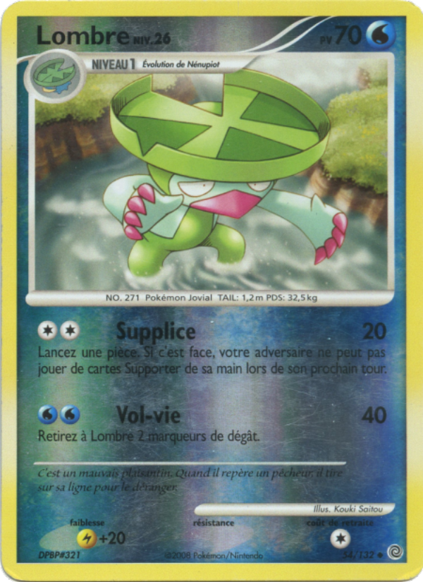 Lombre 54 — Merveilles Secrètes (French Pokémon TCG card)