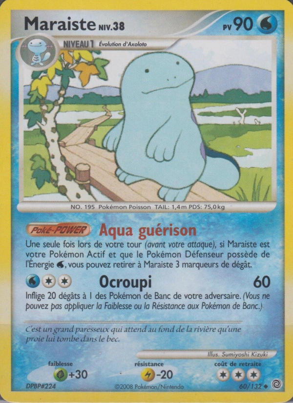 Maraiste 60 — Merveilles Secrètes (French Pokémon TCG card)