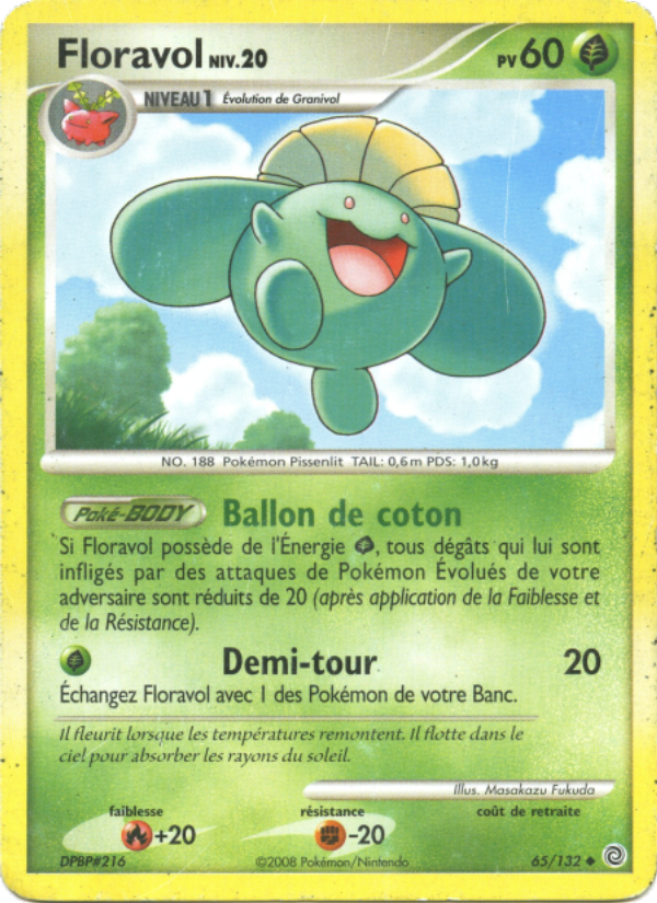 Floravol 65 — Merveilles Secrètes (French Pokémon TCG card)
