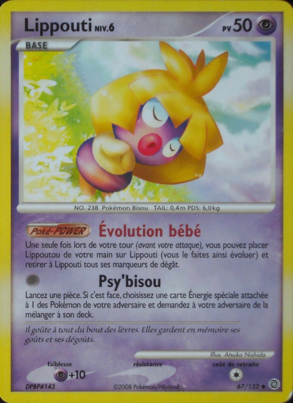 Lippouti 67 — Merveilles Secrètes (French Pokémon TCG card)