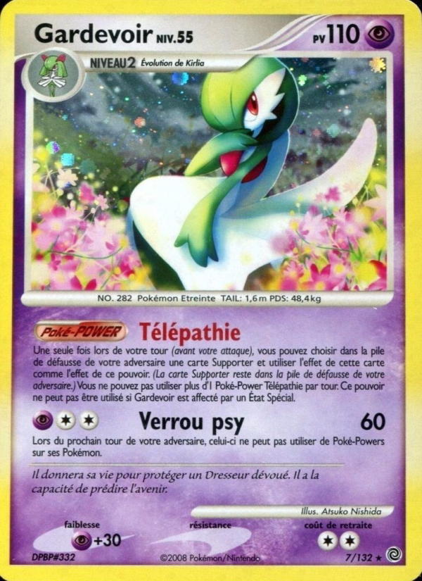 Gardevoir 7 — Merveilles Secrètes (French Pokémon TCG card)