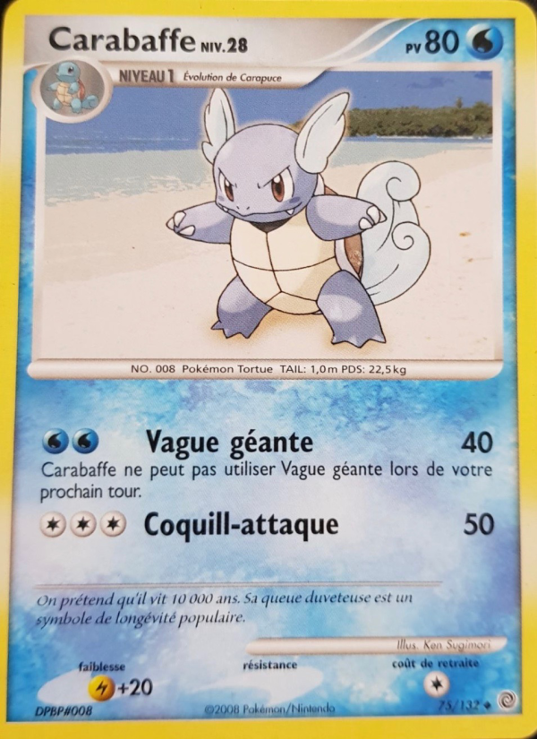 Carabaffe 75 — Merveilles Secrètes (French Pokémon TCG card)