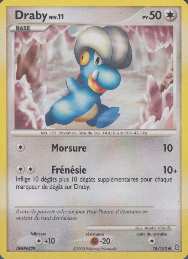 Draby 76 — Merveilles Secrètes (French Pokémon TCG card)