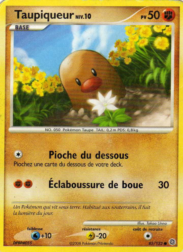 Taupiqueur 85 — Merveilles Secrètes (French Pokémon TCG card)