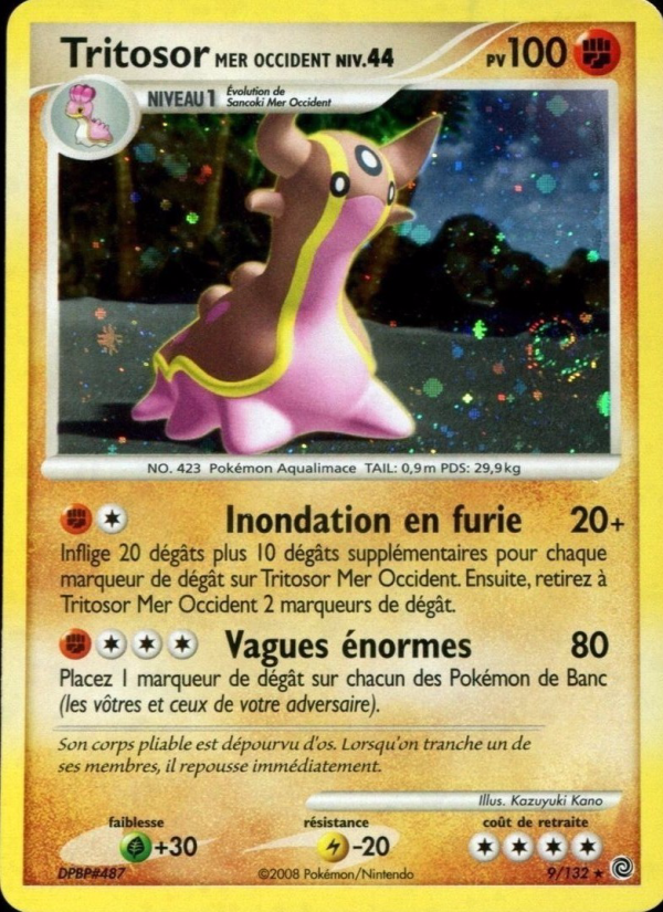 Tritosor Mer Occident 9 — Merveilles Secrètes (French Pokémon TCG card)