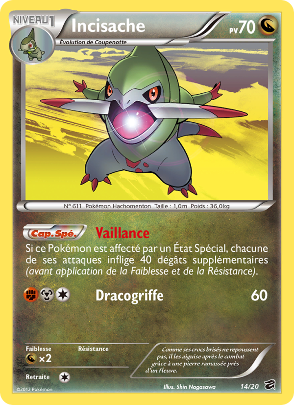 Incisache 14 — Coffre des Dragons (French Pokémon TCG card)