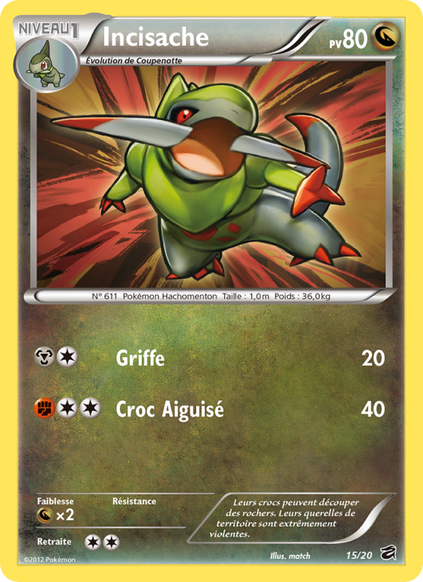 Incisache 15 — Coffre des Dragons (French Pokémon TCG card)
