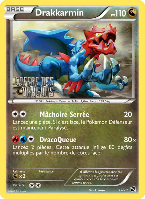 Drakkarmin 17 — Coffre des Dragons (French Pokémon TCG card)