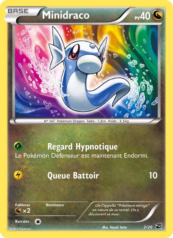 Minidraco 2 — Coffre des Dragons (French Pokémon TCG card)