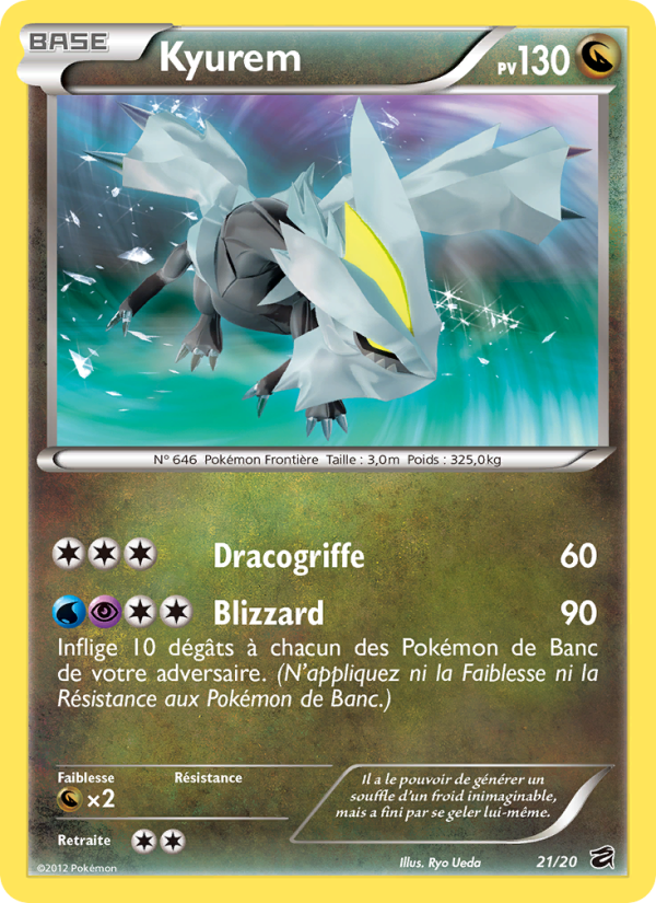 Kyurem 21 — Coffre des Dragons (French Pokémon TCG card)