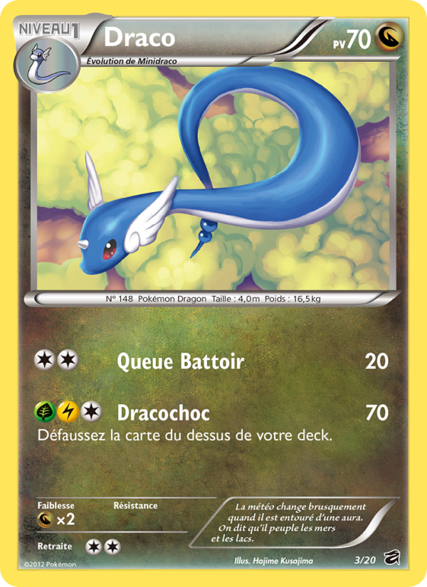 Draco 3 — Coffre des Dragons (French Pokémon TCG card)