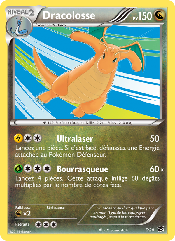 Dracolosse 5 — Coffre des Dragons (French Pokémon TCG card)
