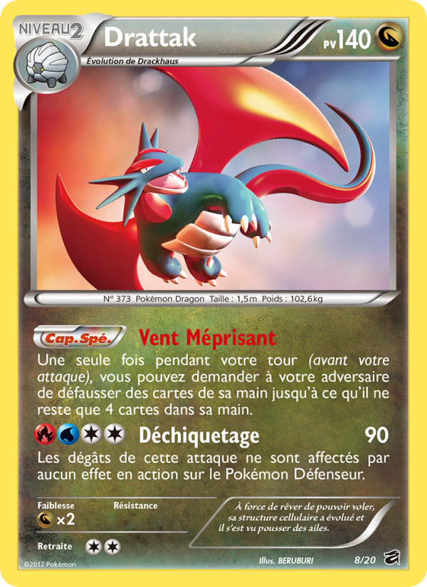 Drattak 8 — Coffre des Dragons (French Pokémon TCG card)