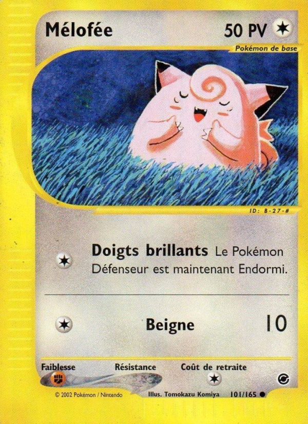 Mélofée 101 — Expedition (French Pokémon TCG card)