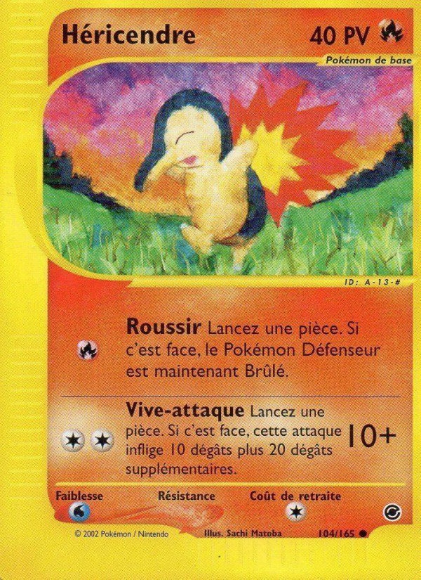 Héricendre 104 — Expedition (French Pokémon TCG card)
