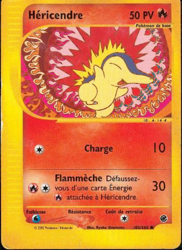 Héricendre 105 — Expedition (French Pokémon TCG card)