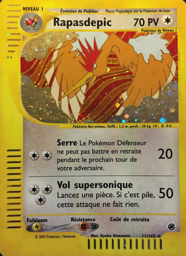 Rapasdepic 11 — Expedition (French Pokémon TCG card)