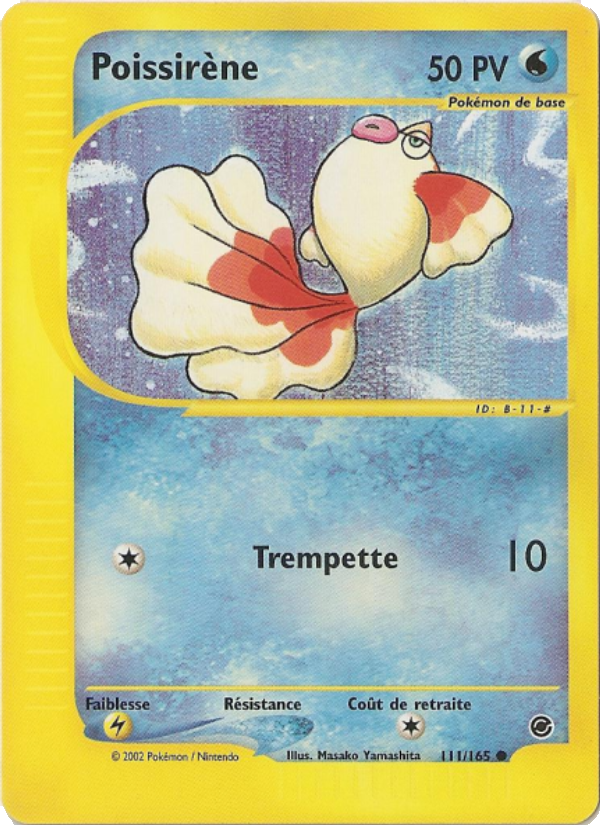 Poissirène 111 — Expedition (French Pokémon TCG card)