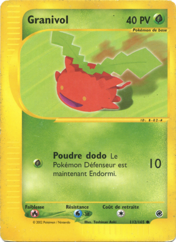 Granivol 112 — Expedition (French Pokémon TCG card)