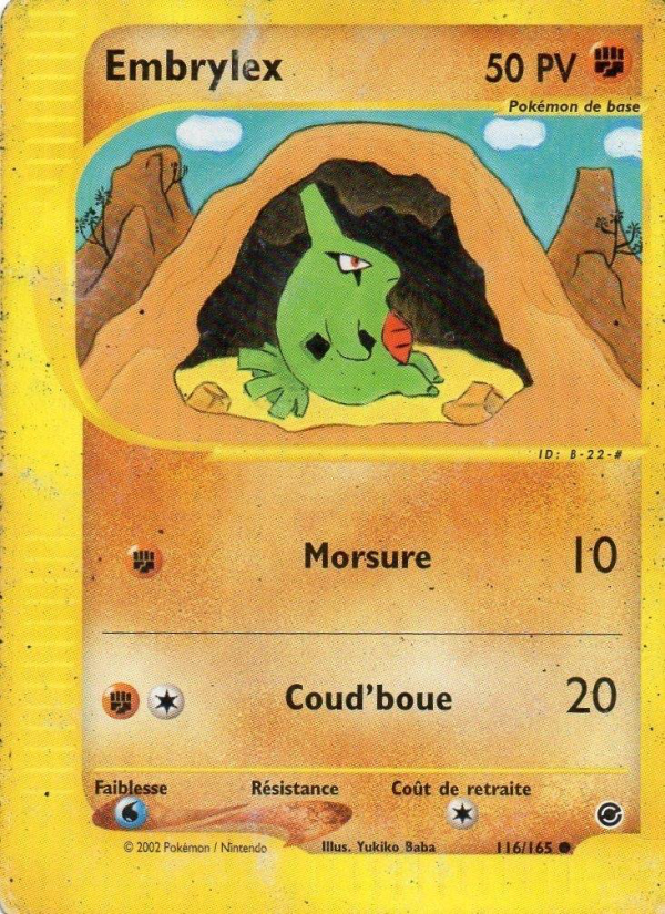 Embrylex 116 — Expedition (French Pokémon TCG card)