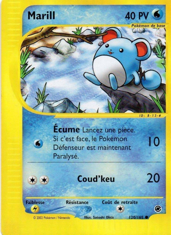 Marill 120 — Expedition (French Pokémon TCG card)
