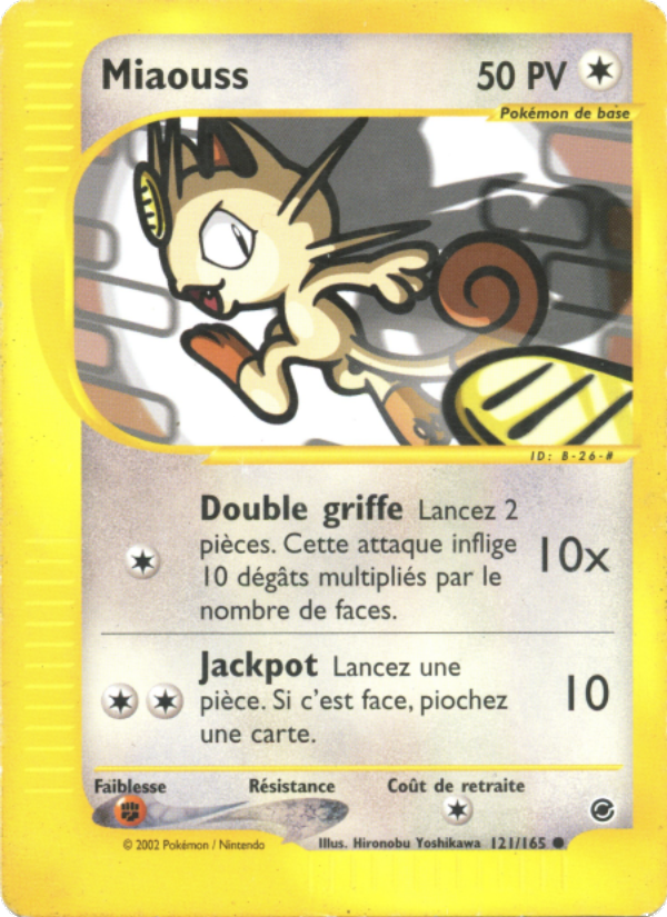 Miaouss 121 — Expedition (French Pokémon TCG card)