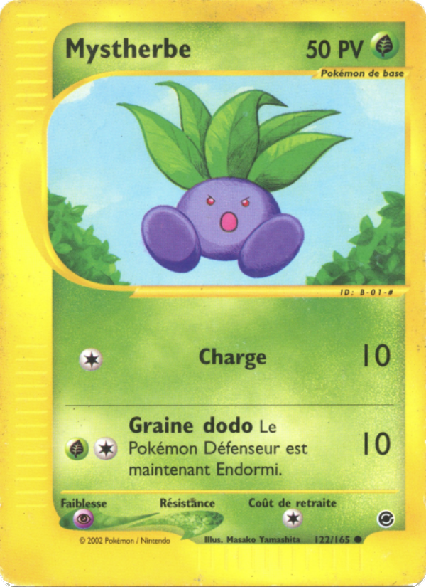 Mystherbe 122 — Expedition (French Pokémon TCG card)