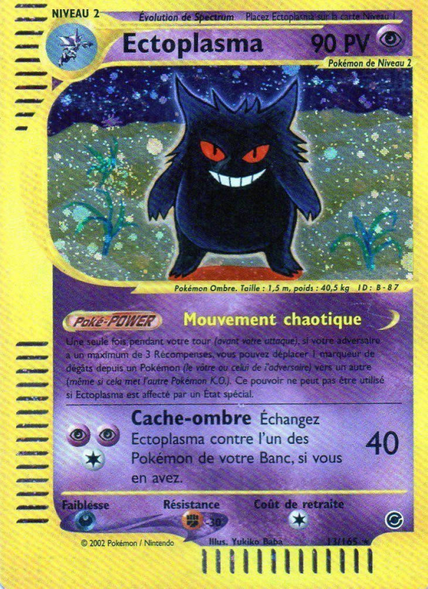 Ectoplasma 13 — Expedition (French Pokémon TCG card)