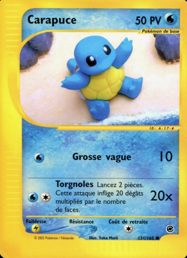 Carapuce 131 — Expedition (French Pokémon TCG card)