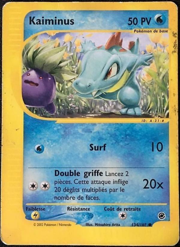 Kaiminus 134 — Expedition (French Pokémon TCG card)
