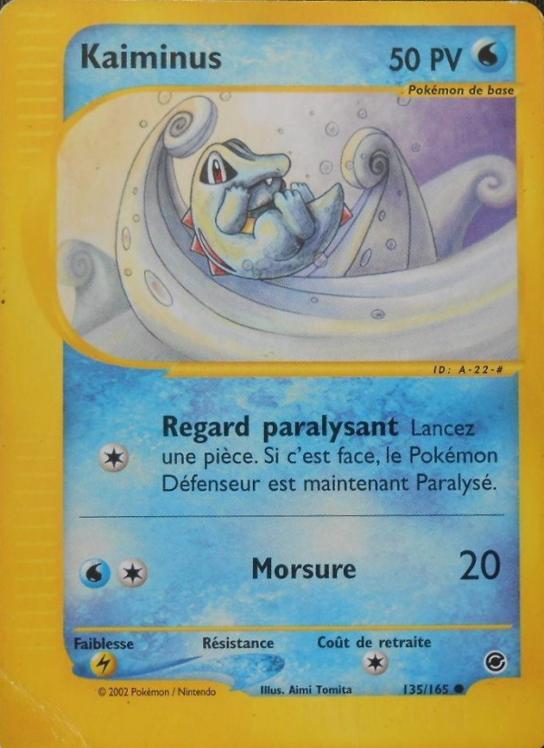 Kaiminus 135 — Expedition (French Pokémon TCG card)