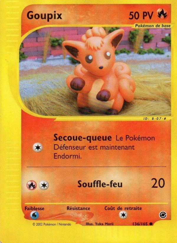 Goupix 136 — Expedition (French Pokémon TCG card)