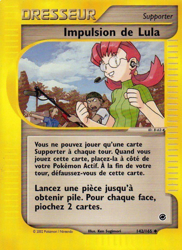 Impulsion de Lula 142 — Expedition (French Pokémon TCG card)