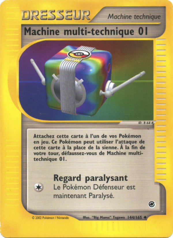 Machine multi-technique 01 144 — Expedition (French Pokémon TCG card)