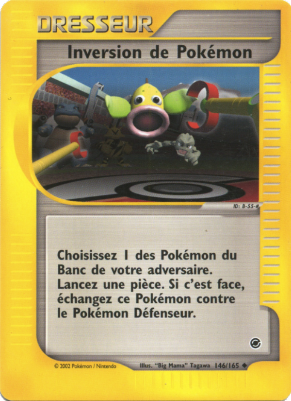 Inversion de Pokémon 146 — Expedition (French Pokémon TCG card)