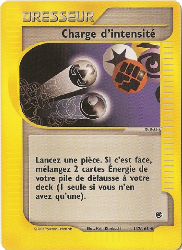 Charge d'intensité 147 — Expedition (French Pokémon TCG card)