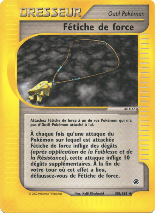 Fétiche de force 150 — Expedition (French Pokémon TCG card)