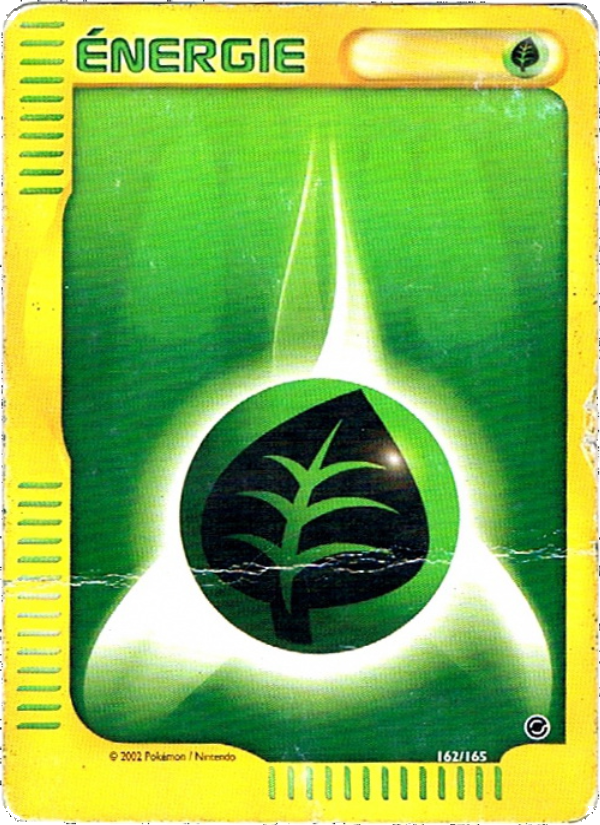 Énergie Plante 162 — Expedition (French Pokémon TCG card)