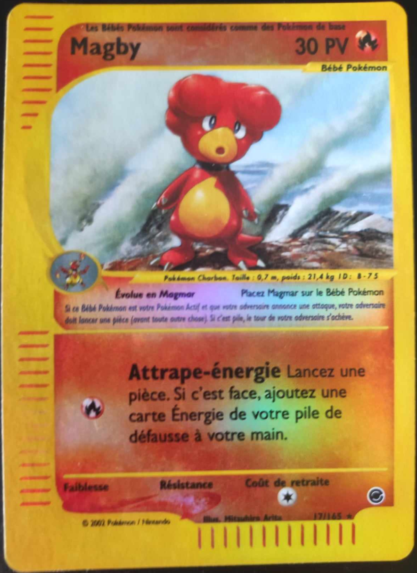 Magby 17 — Expedition (French Pokémon TCG card)