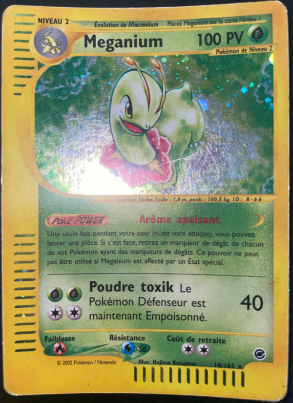 Meganium 18 — Expedition (French Pokémon TCG card)
