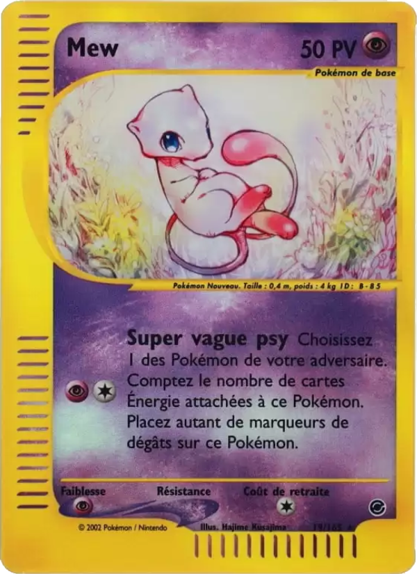 Mew 19 — Expedition (French Pokémon TCG card)