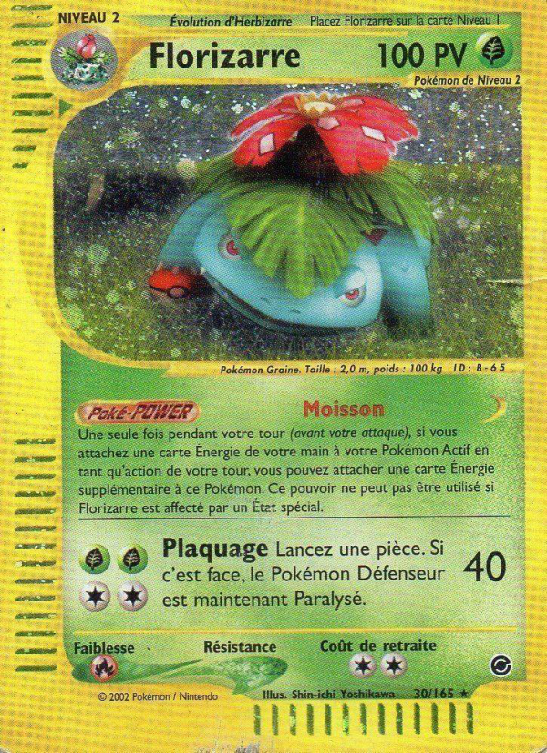 Florizarre 30 — Expedition (French Pokémon TCG card)