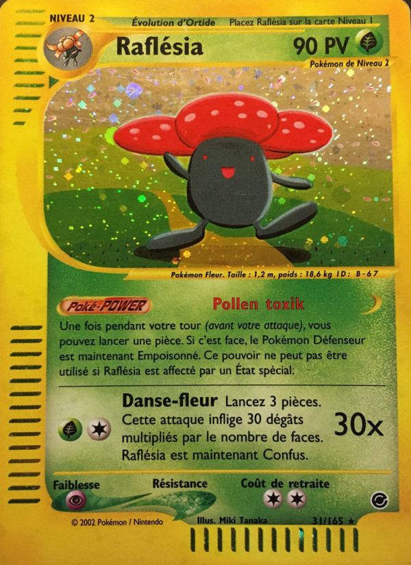 Raflésia 31 — Expedition (French Pokémon TCG card)
