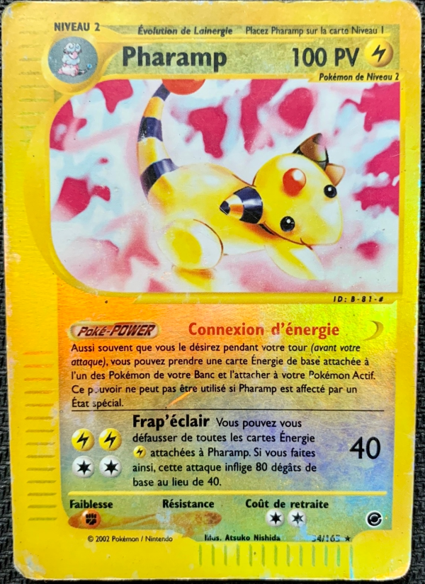Pharamp 34 — Expedition (French Pokémon TCG card)