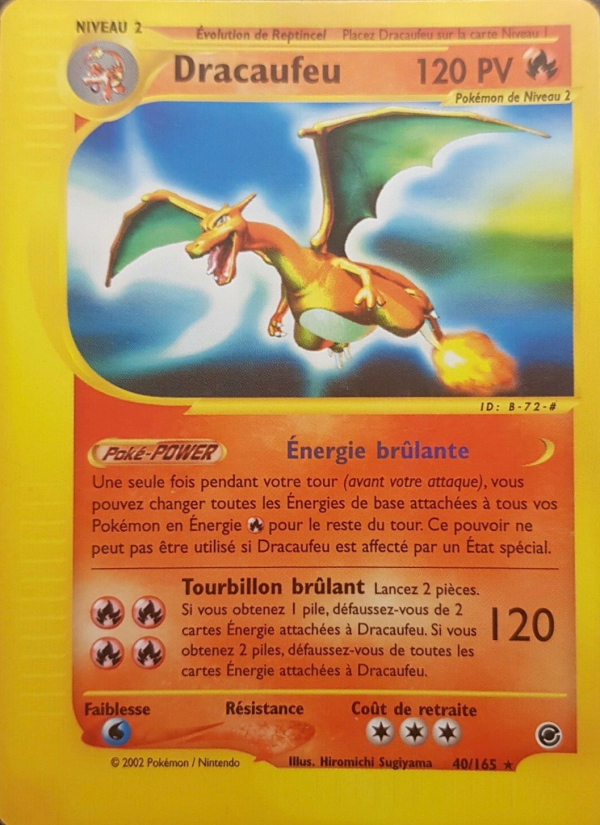 Dracaufeu 40 — Expedition (French Pokémon TCG card)